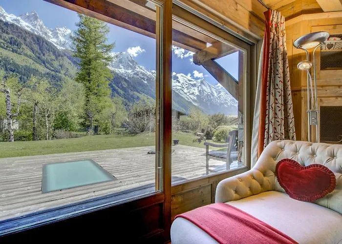 Michka - 500m Flegere Cheminee Jardin Vue 180 Chalet