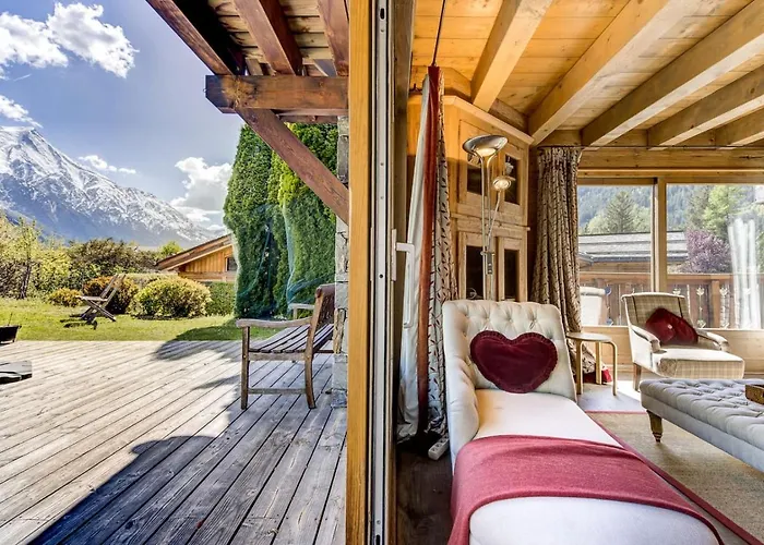 Michka - 500m Flegere Cheminee Jardin Vue 180 *